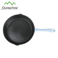 Cast iron flat non-stick cookware pan set for breakfast